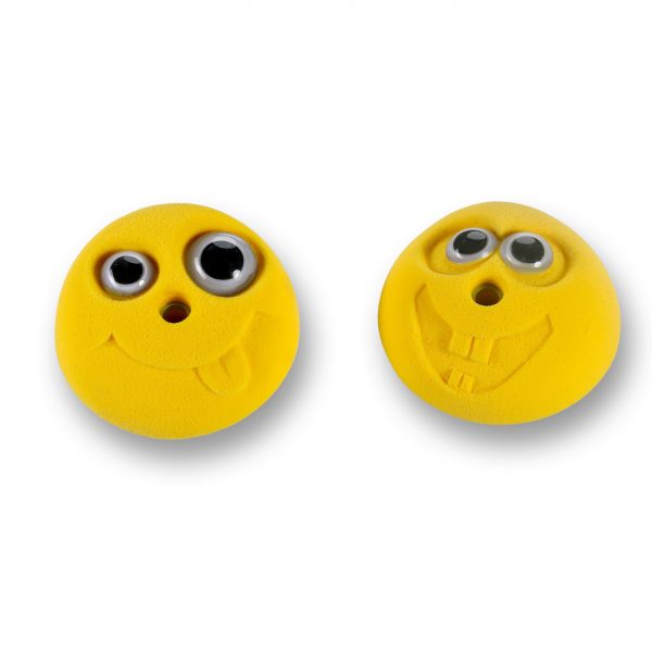 Chwyty wspinaczkowe Smileys 1014 PU, 2 szt. w zestawie, łatwe, dla dzieci