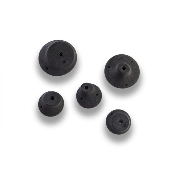 Chwyty wspinaczkowe Volcanoes 138 PU, 5 szt. w zestawie, trudne,