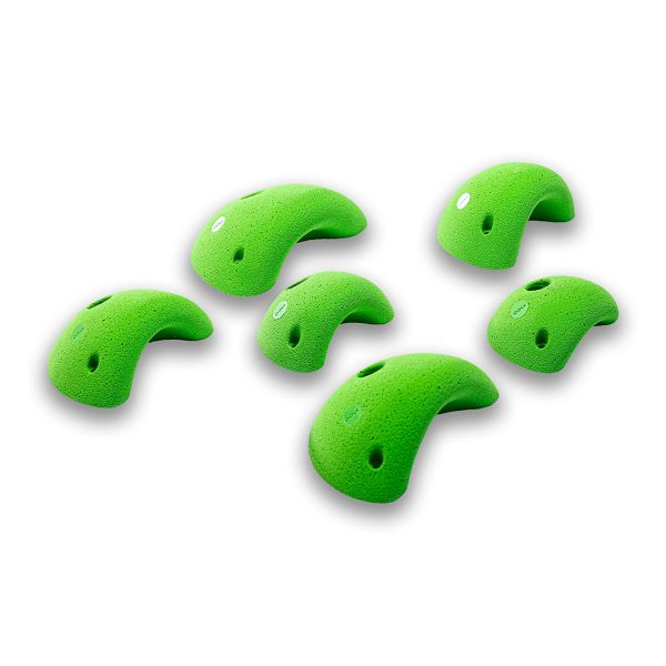 Chwyty wspinaczkowe Juggy Balls 307 PE, 6 szt. w zestawie, ,