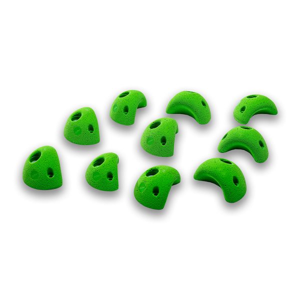 Chwyty wspinaczkowe Juggy Balls 314 PE, 10 szt. w zestawie, ,