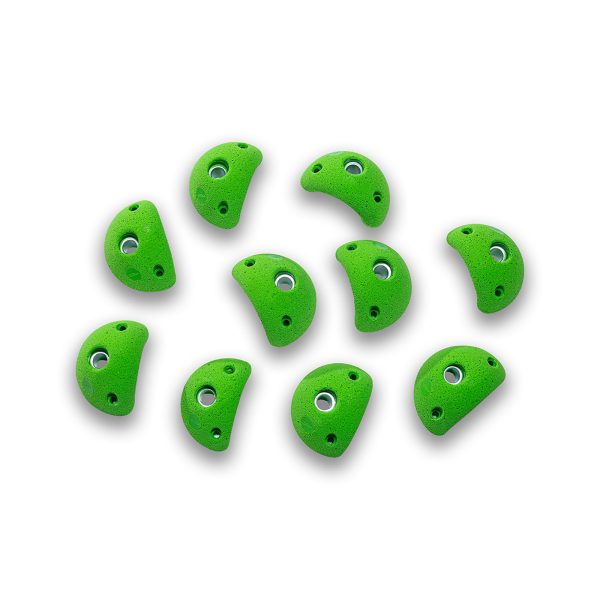 Chwyty wspinaczkowe Juggy Balls 314 PE, 10 szt. w zestawie, ,