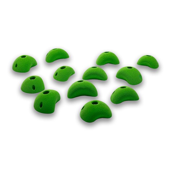 Chwyty wspinaczkowe Juggy Balls 315 PE, 12 szt. w zestawie, ,