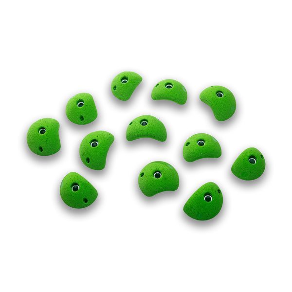 Chwyty wspinaczkowe Juggy Balls 315 PE, 12 szt. w zestawie, ,