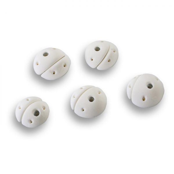 Chwyty wspinaczkowe Juggy Balls 316 PU, 10 szt. w zestawie, trudne,