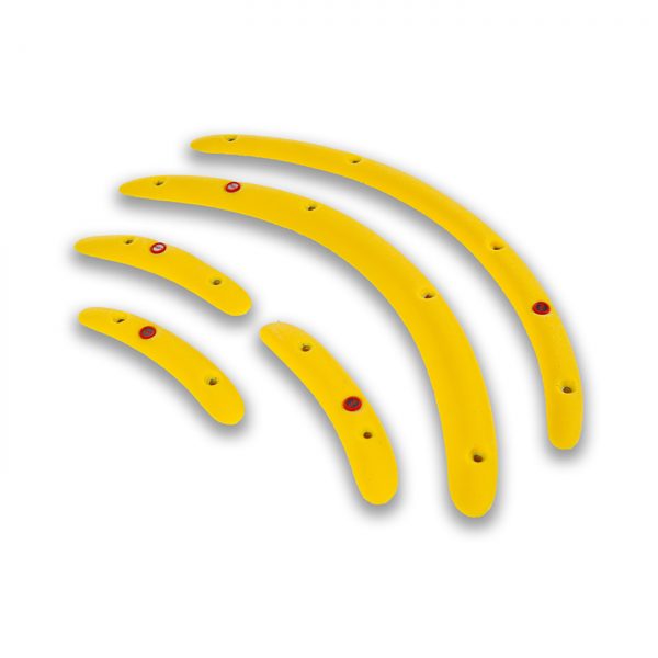 Chwyty wspinaczkowe Lemon Screw-ons 355 PU, 5 szt. w zestawie, średnie,