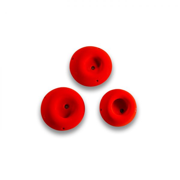 Chwyty wspinaczkowe Dishes 475 PU, 3 szt. w zestawie, średnie,