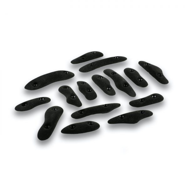 Chwyty wspinaczkowe Snakes 095 PU, 15 szt. w zestawie, średnie,