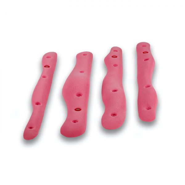 Chwyty wspinaczkowe Snakes 099 PU, 4 szt. w zestawie, średnie,