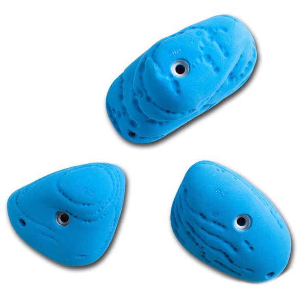 Chwyty wspinaczkowe Limestone Coma 2 PU, 3 szt. w zestawie, średnie,