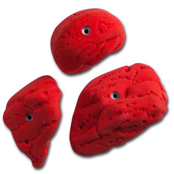 Chwyty wspinaczkowe Limestone Coma 3 PU, 3 szt. w zestawie, łatwe,