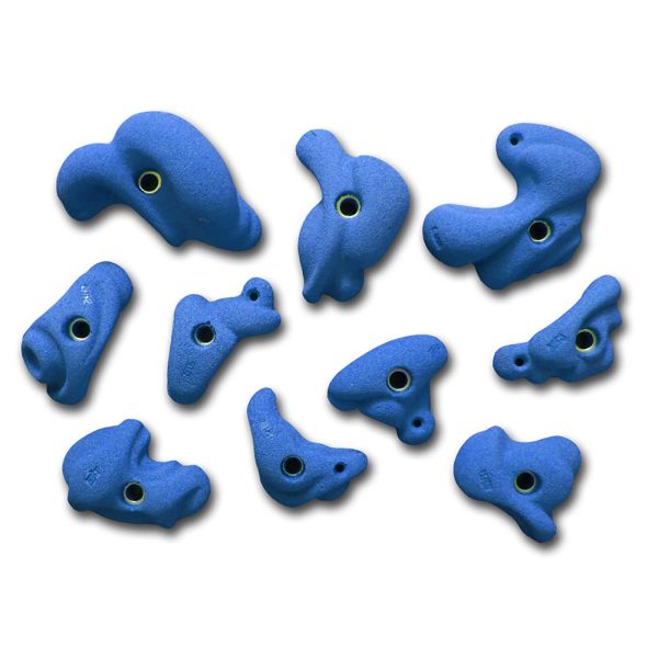 Chwyty wspinaczkowe Classic CosmiX 1, 10 szt. w zestawie, średnie,