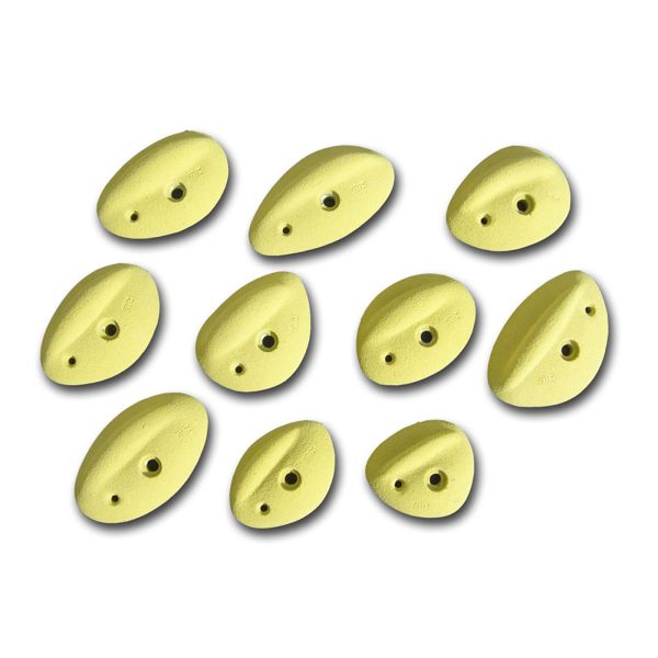 Chwyty wspinaczkowe Classic CruX 4, 10 szt. w zestawie, trudne,