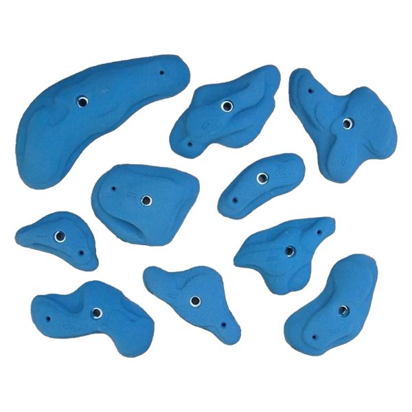 Chwyty wspinaczkowe Classic CruX 6, 10 szt. w zestawie, trudne,