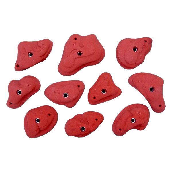 Chwyty wspinaczkowe Classic CruX 7, 10 szt. w zestawie, trudne,