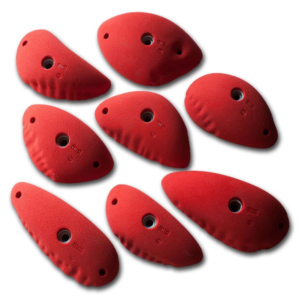 Chwyty wspinaczkowe Classic CruX 9 Corc Large, 8 szt. w zestawie, średnie,