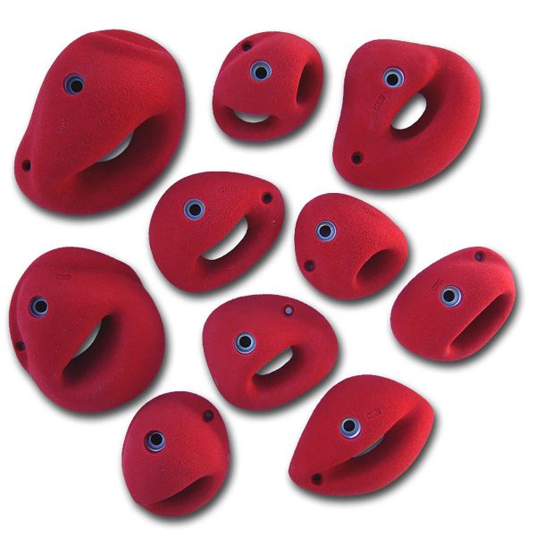 Chwyty wspinaczkowe Classic Diry 3, 10 szt. w zestawie, łatwe,