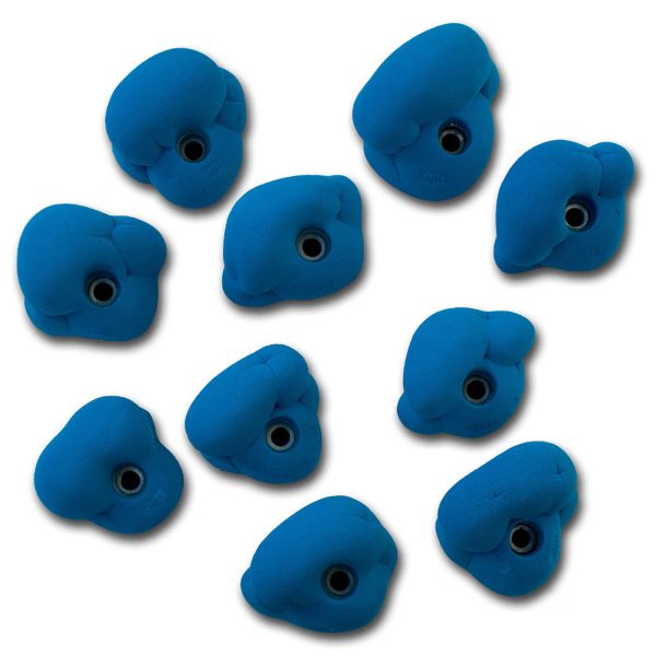 Chwyty wspinaczkowe Guts Medium, 10 szt. w zestawie, łatwe,