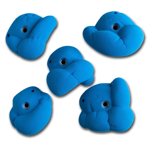 Chwyty wspinaczkowe Guts XLarge, 5 szt. w zestawie, łatwe,