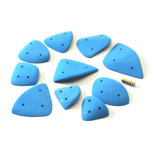 Chwyty wspinaczkowe Classic Jibs 7 PU, 10 szt. w zestawie, trudne,