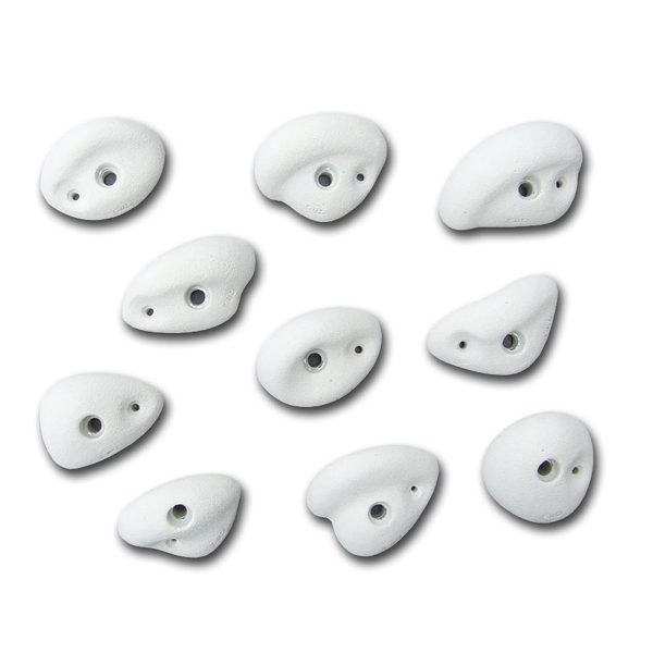 Chwyty wspinaczkowe Classic Medium 1, 10 szt. w zestawie, łatwe,