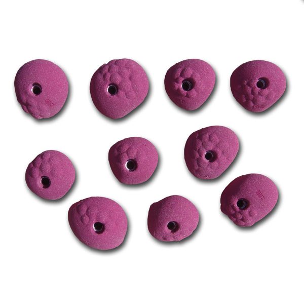 Chwyty wspinaczkowe Classic Medium 2, 10 szt. w zestawie, łatwe,