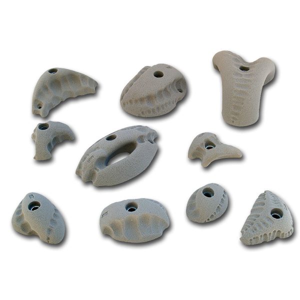 Chwyty wspinaczkowe Limestone Nature 2, 10 szt. w zestawie, łatwe,
