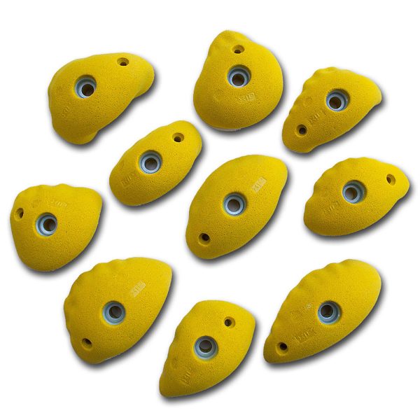 Chwyty wspinaczkowe Classic S8 - Corc, 10 szt. w zestawie, średnie,