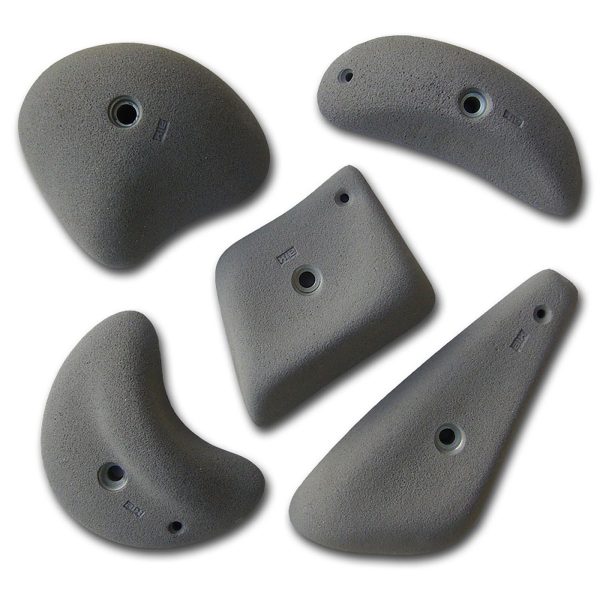 Chwyty wspinaczkowe Classic SELECT 2, 5 szt. w zestawie, średnie,