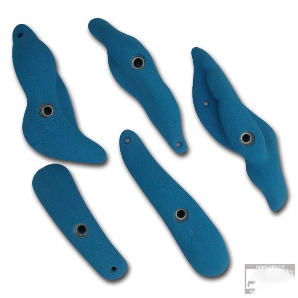 Chwyty wspinaczkowe Classic SELECT 6, 5 szt. w zestawie, łatwe,