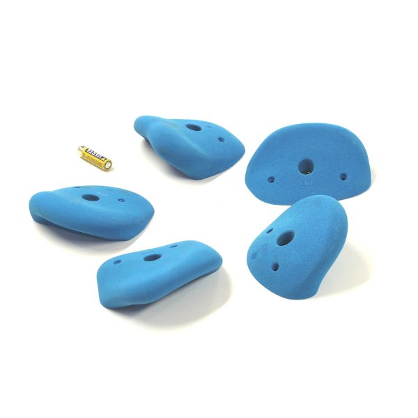 Chwyty wspinaczkowe TanX 11.401, 5 szt. w zestawie, łatwe,