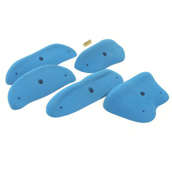 Chwyty wspinaczkowe TanX 11.602, 5 szt. w zestawie, łatwe,