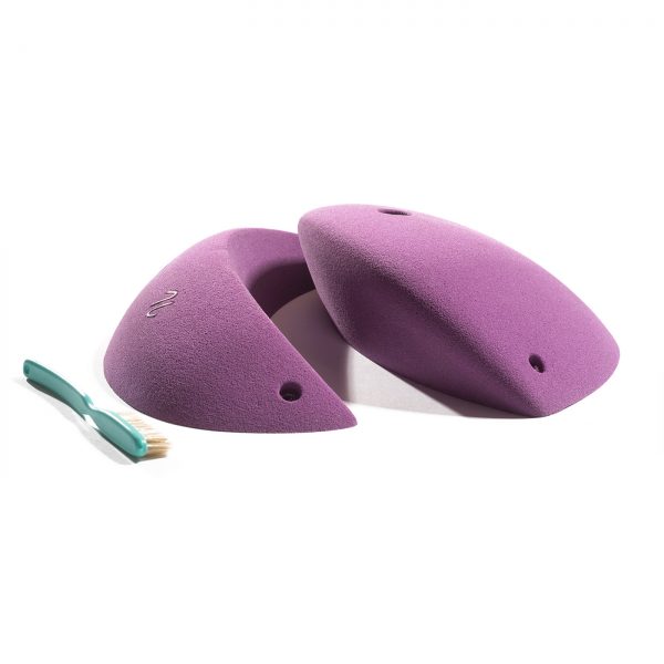 Chwyty wspinaczkowe Fat Twins 2 PU, 2 szt. w zestawie, łatwe,