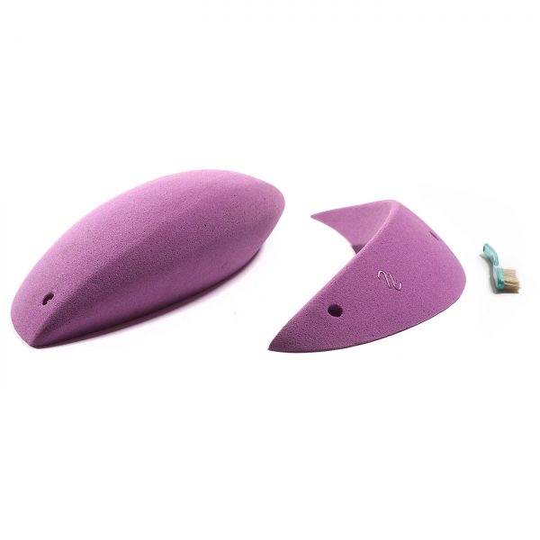 Chwyty wspinaczkowe Fat Twins 3 PU, 2 szt. w zestawie, łatwe,