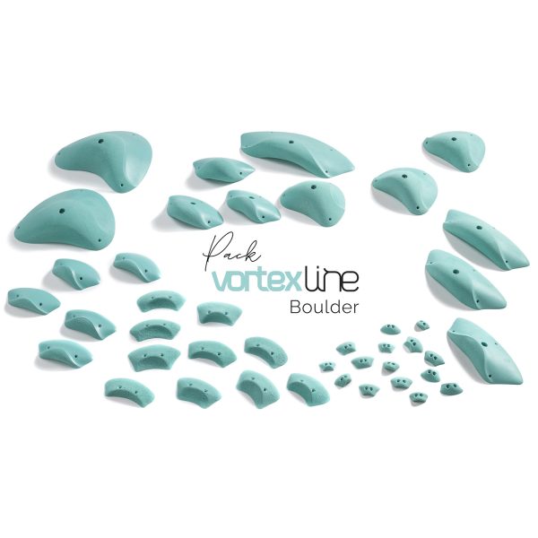 Chwyty wspinaczkowe Pack Vortex Boulder, 42 szt. w zestawie, ,