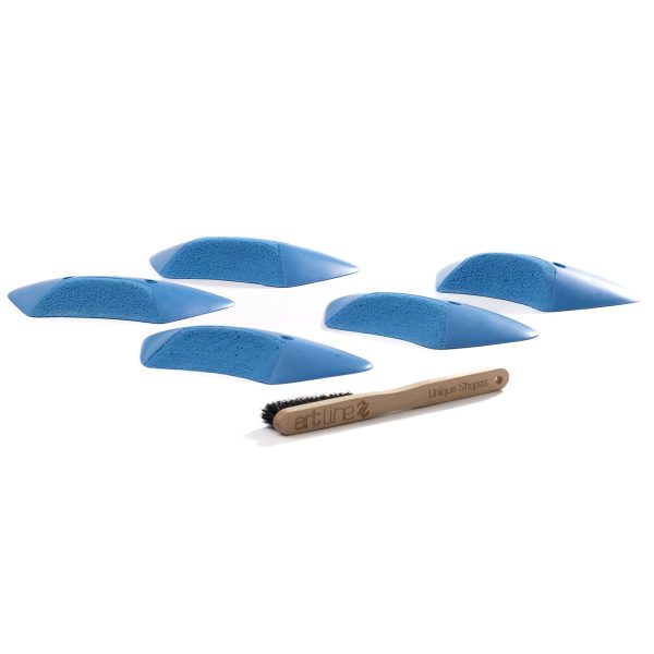 Chwyty wspinaczkowe Pro Screw-ons 8 PU, 5 szt. w zestawie, ,