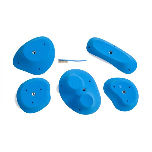 Chwyty wspinaczkowe Pro Slopers 2 PU, 5 szt. w zestawie, średnie,