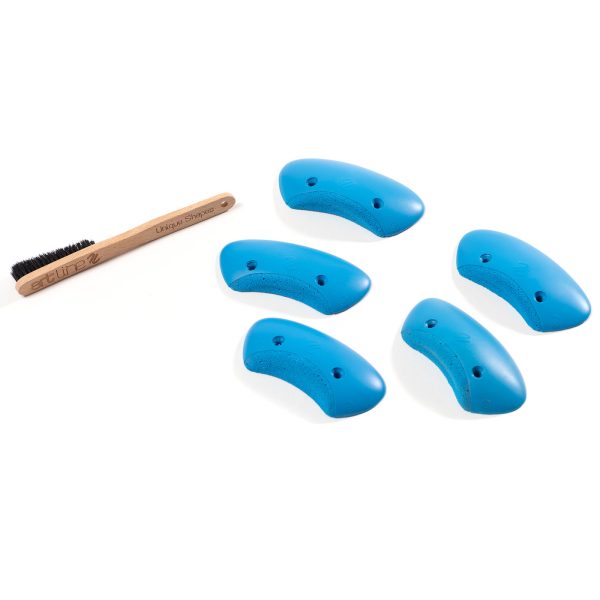 Chwyty wspinaczkowe Mercy S2 DT, 5 szt. w zestawie, ,