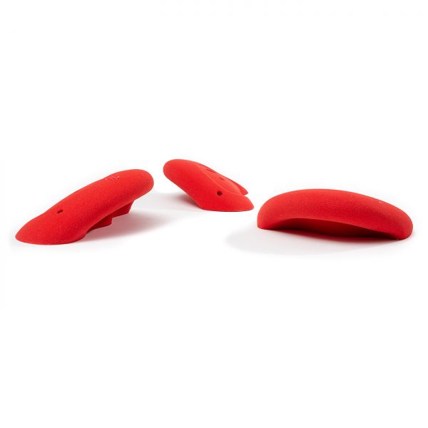 Chwyty wspinaczkowe Tribe Jugs XL3 PU, 3 szt. w zestawie, łatwe,