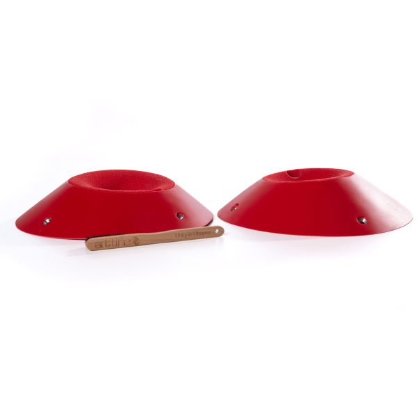 Chwyty wspinaczkowe Tribe Pockets XL3 DT PU, 2 szt. w zestawie, , podwójna strefa