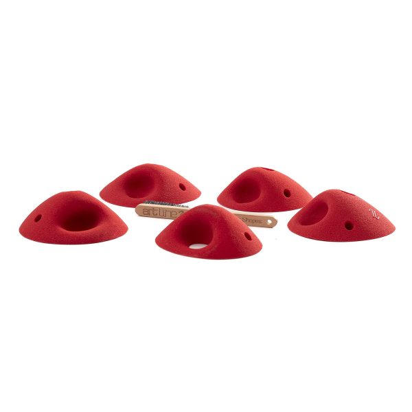 Chwyty wspinaczkowe Tribe Pockets M2 PU, 5 szt. w zestawie, ,