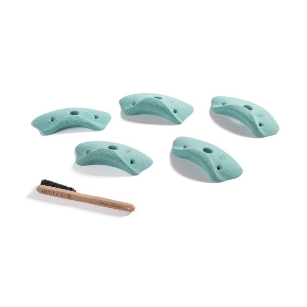 Chwyty wspinaczkowe Vortex Edges M2 PU, 5 szt. w zestawie, ,