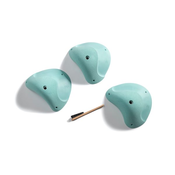 Chwyty wspinaczkowe Vortex Slopers XL2 DT PU, 3 szt. w zestawie, , podwójna strefa