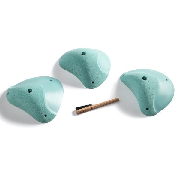 Chwyty wspinaczkowe Vortex Slopers XL3 DT PU, 3 szt. w zestawie, , podwójna strefa