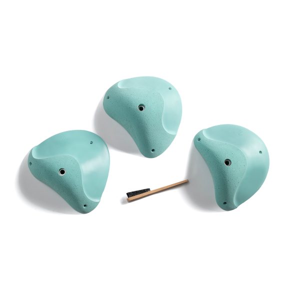 Chwyty wspinaczkowe Vortex Slopers XL3 DT PU, 3 szt. w zestawie, , podwójna strefa