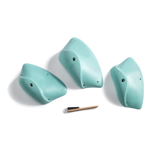 Chwyty wspinaczkowe Vortex Slopers XL4 DT PU, 3 szt. w zestawie, , podwójna strefa