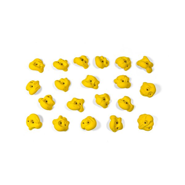 Chwyty wspinaczkowe Limestone Nano Jugs, 20 szt. w zestawie, ,