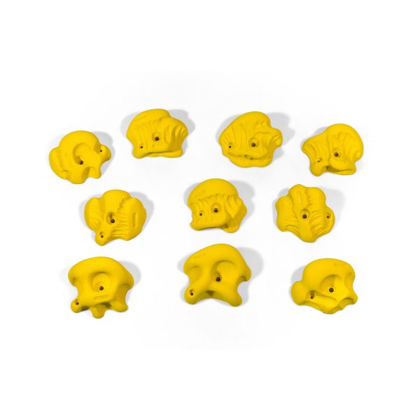 Chwyty wspinaczkowe Limestone Super Jugs, 10 szt. w zestawie, ,