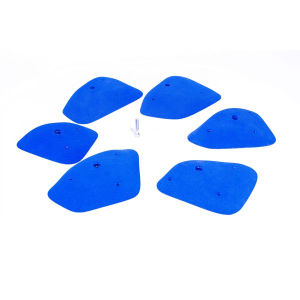 Chwyty wspinaczkowe Competition Big Crimps 2, 6 szt. w zestawie, łatwe,