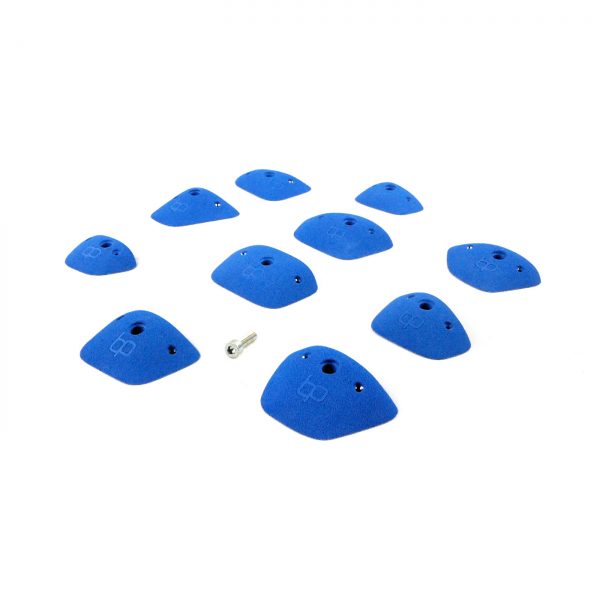 Chwyty wspinaczkowe Competition Crimps, 10 szt. w zestawie, średnie,