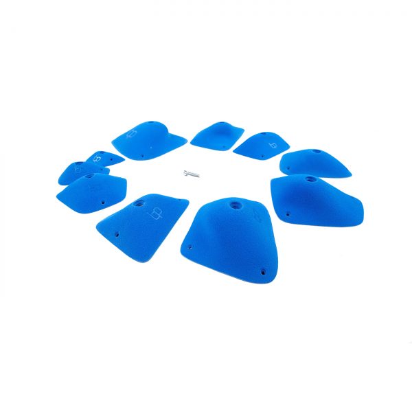 Chwyty wspinaczkowe Competition Impressions, 10 szt. w zestawie, średnie,